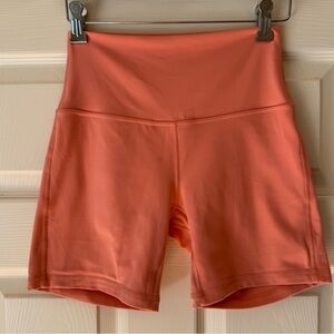 Lululemon Align High-Rise Shorts Coral Orange Size 6